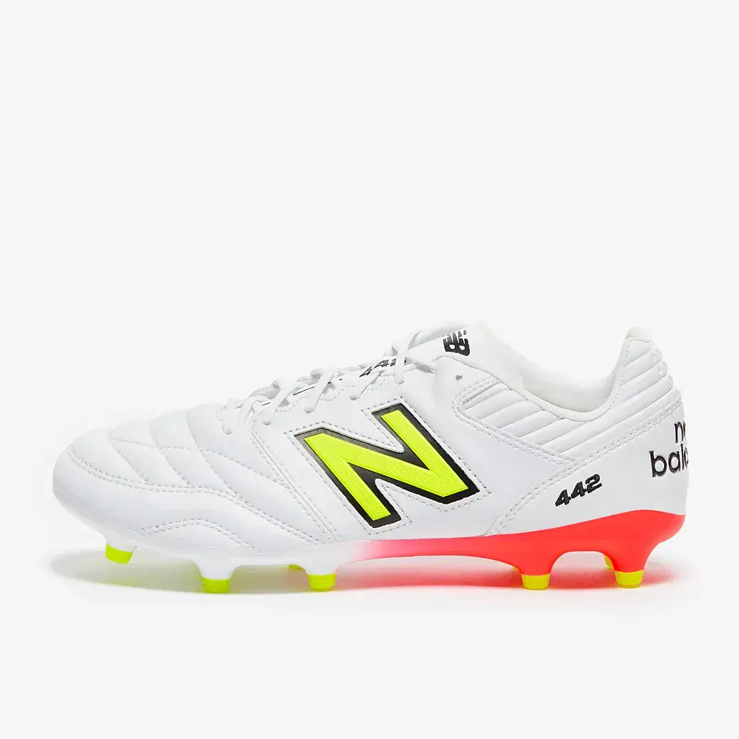 New Balance 442 V2 Pro FG / White view 2